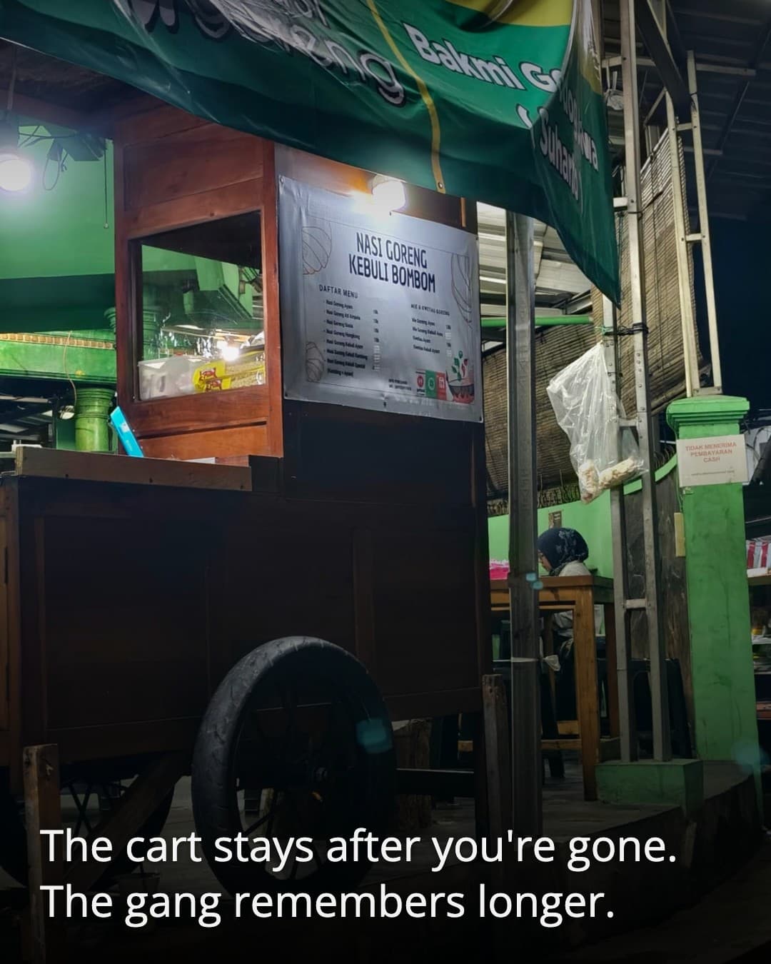 Nasi Goreng Kebuli Bom Bom street cart