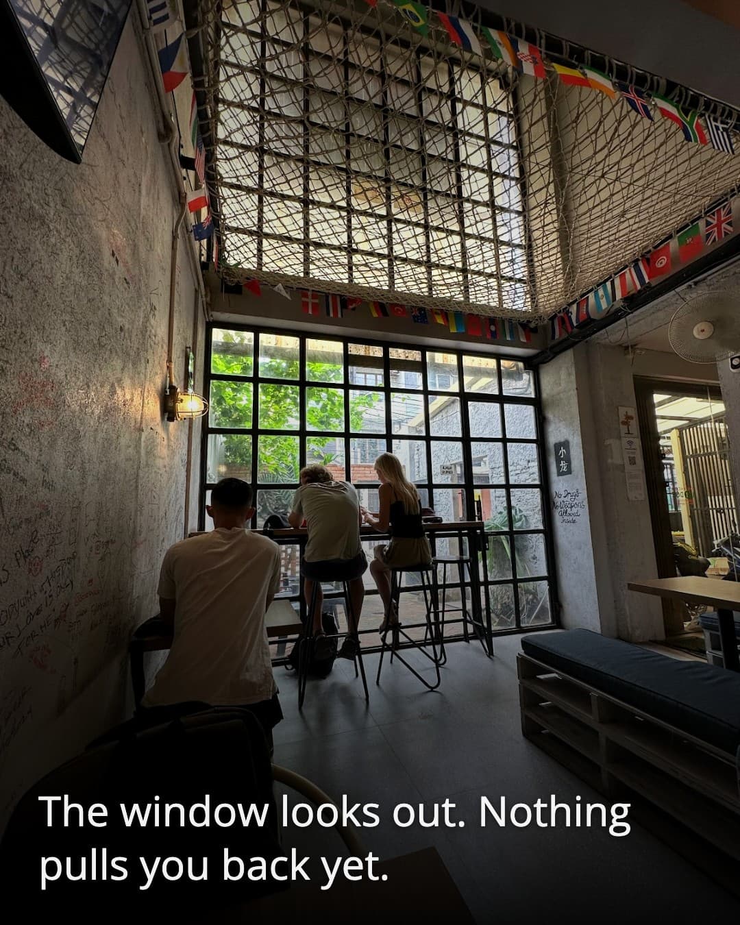 ARK Coffee & Eatery window seat