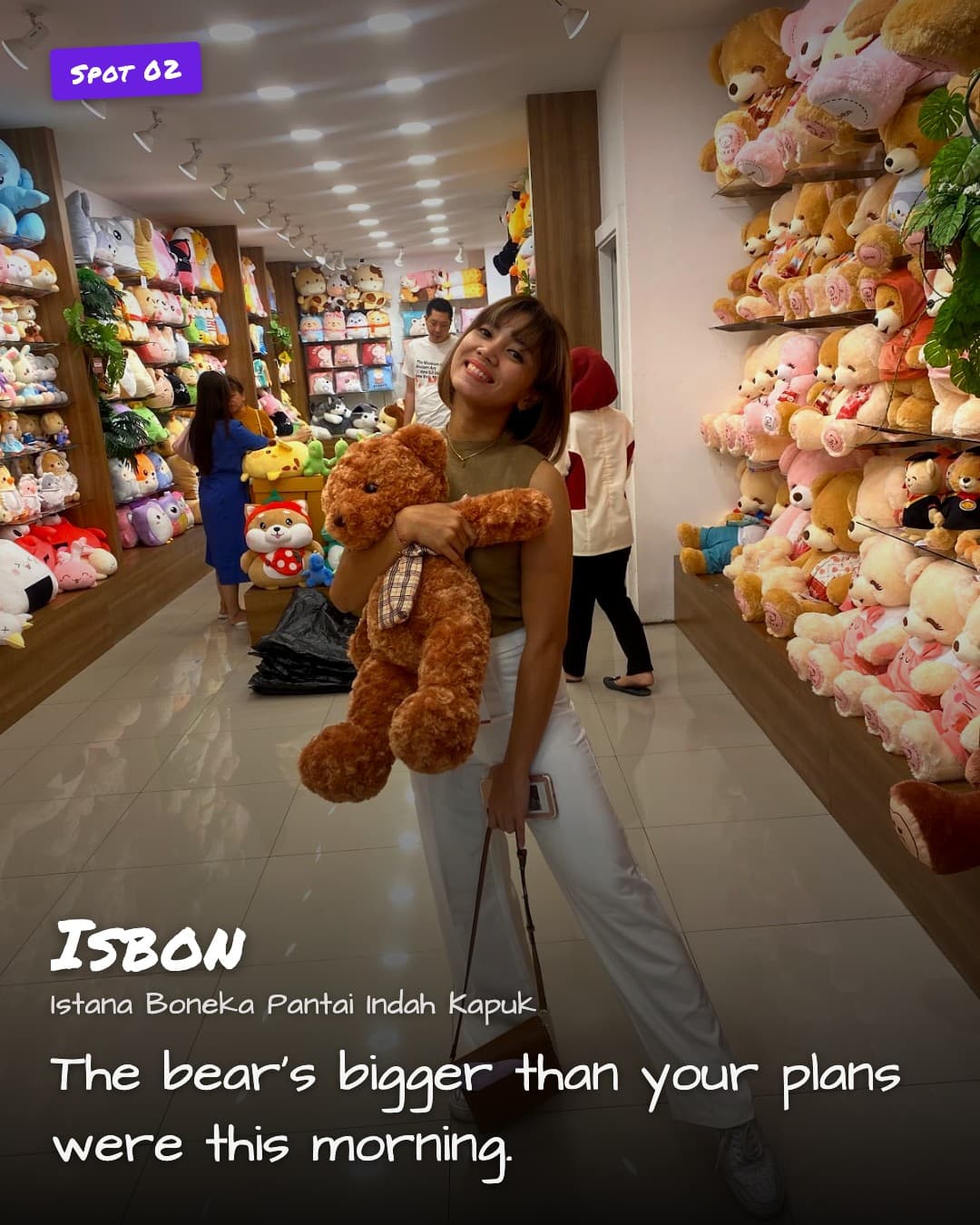 Isbon oversized bear