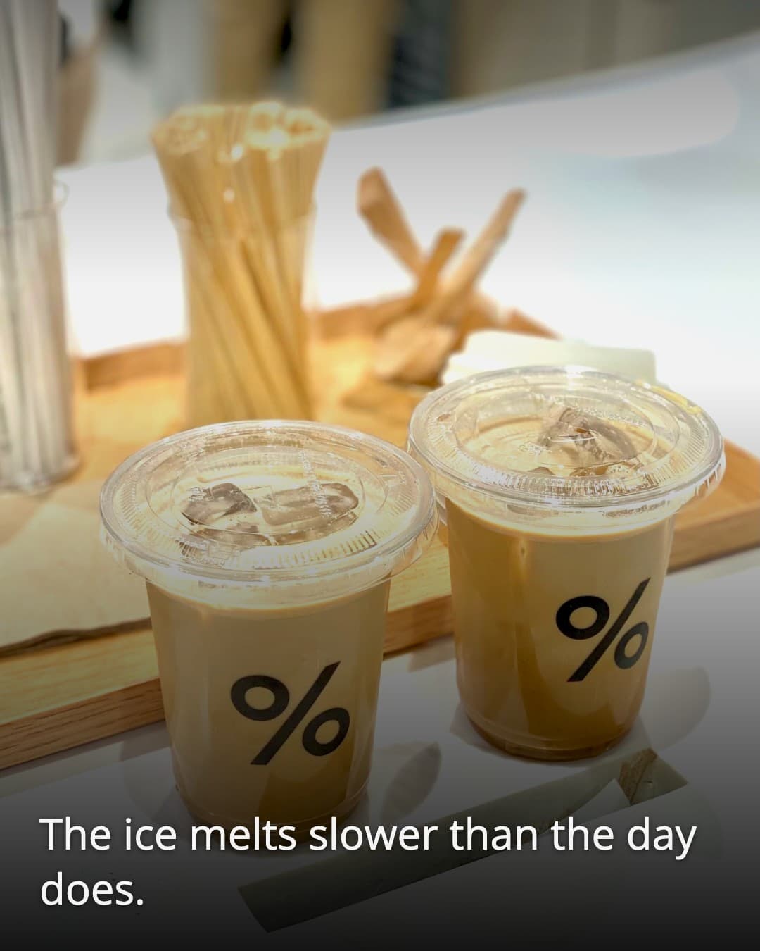 % Arabica Jakarta Plaza Indonesia iced coffee