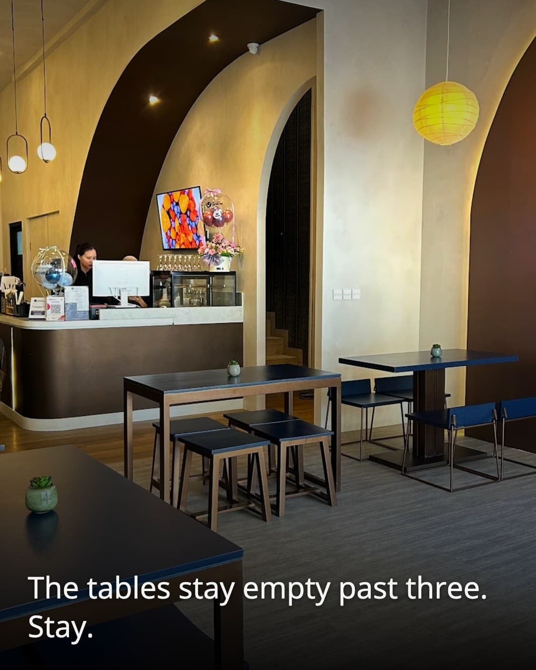 Centong Biru Cafe & Eatery interior