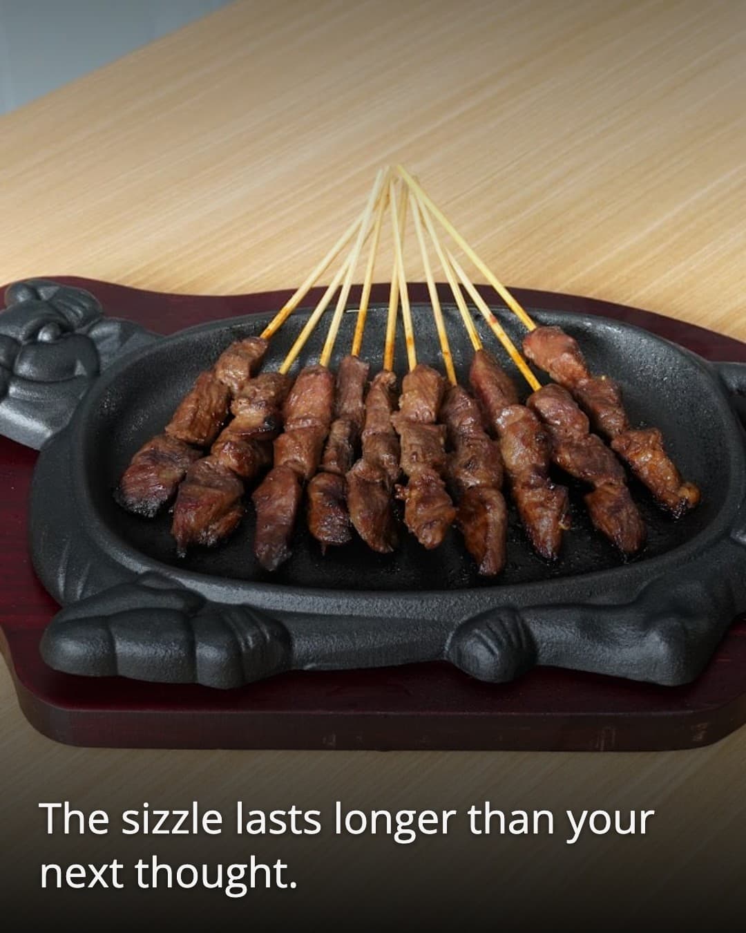 Sate Waru Pondok Indah sizzle plate