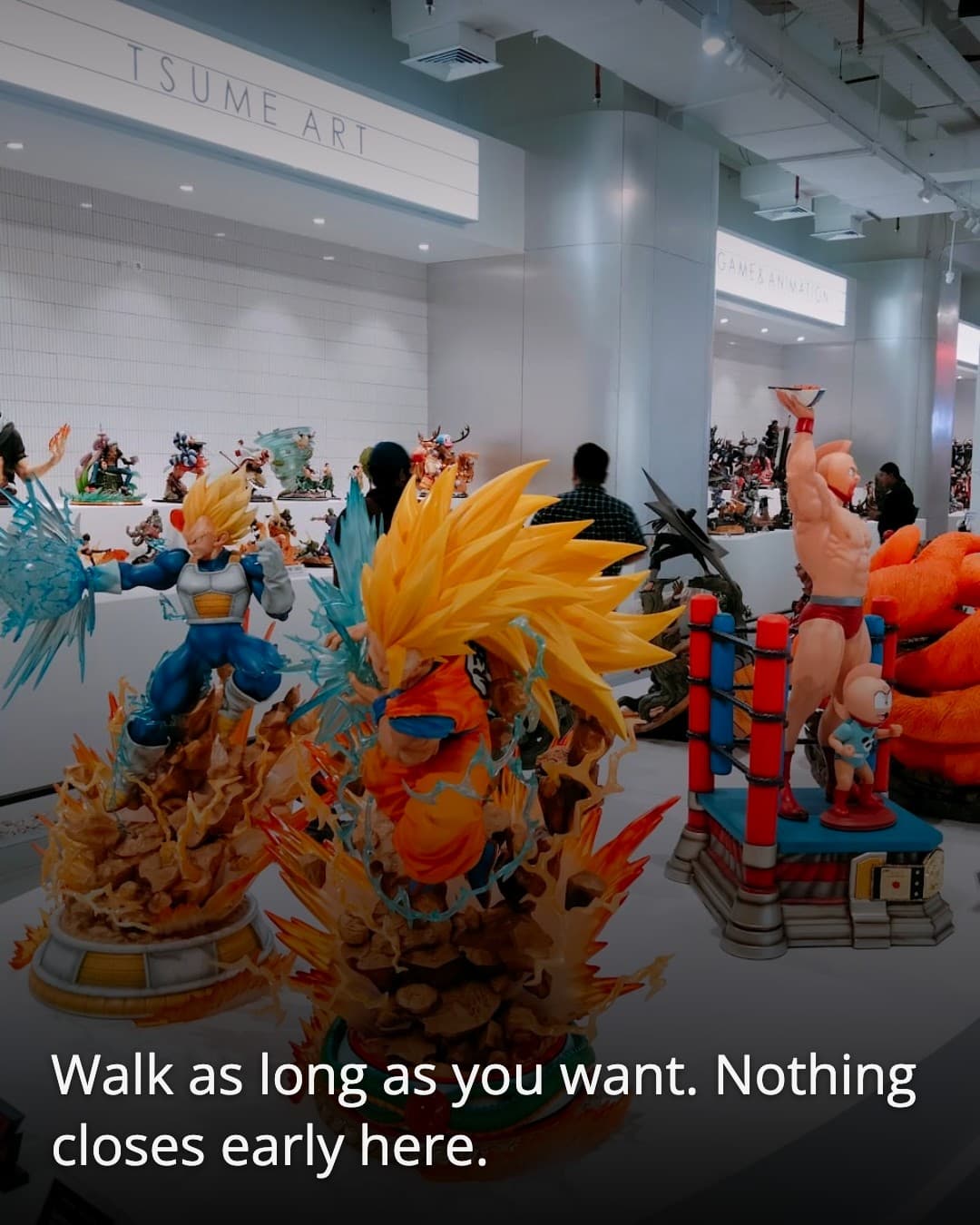 STATUE 4 HEROES GALLERY figure display