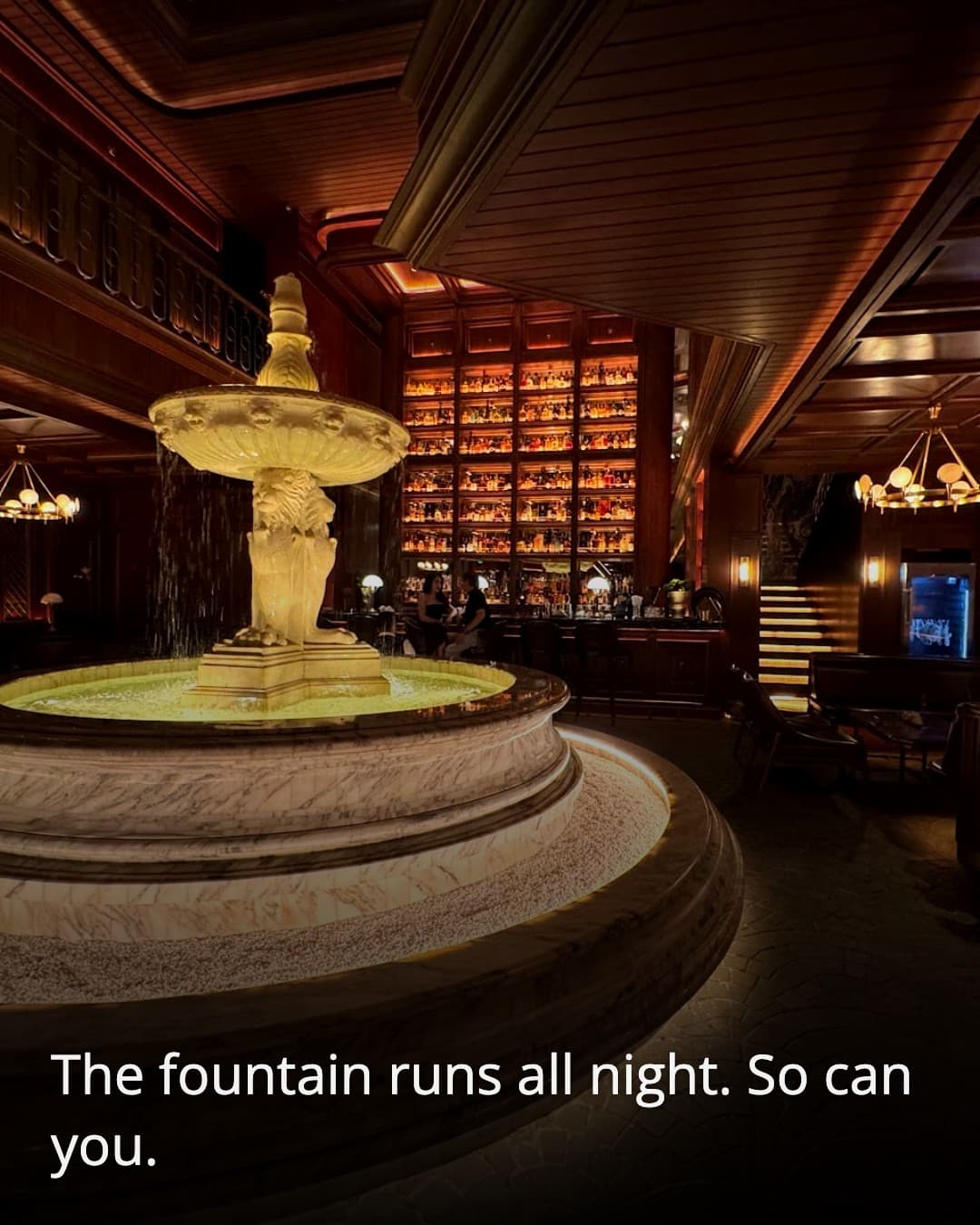 Phoenix Gastrobar by Holywings interior fountain
