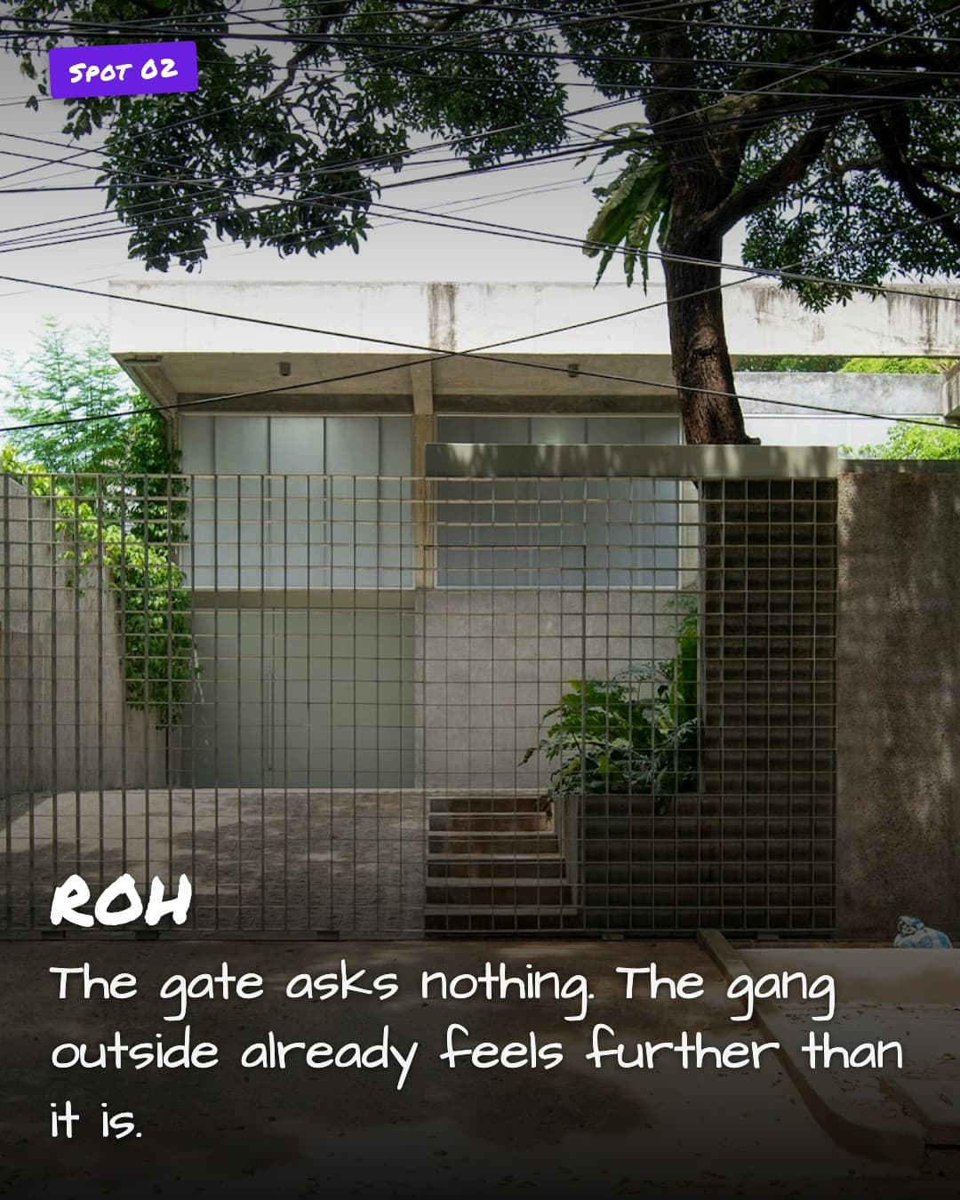 ROH gallery entrance
