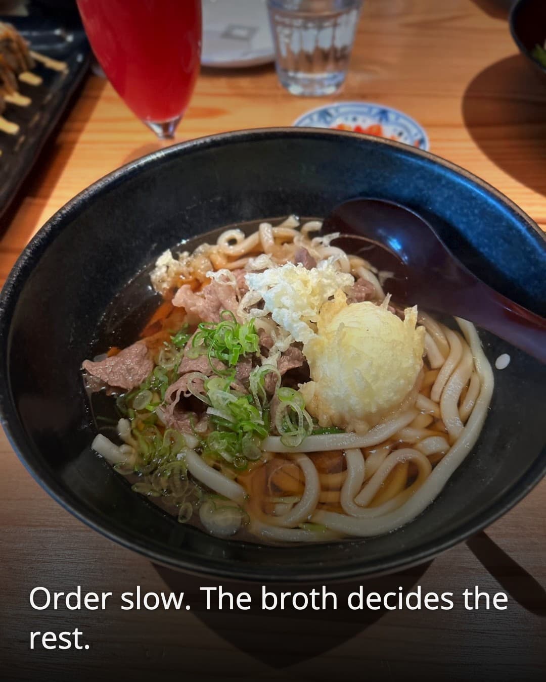 Shikaku Japanese Restaurant Jakarta udon bowl