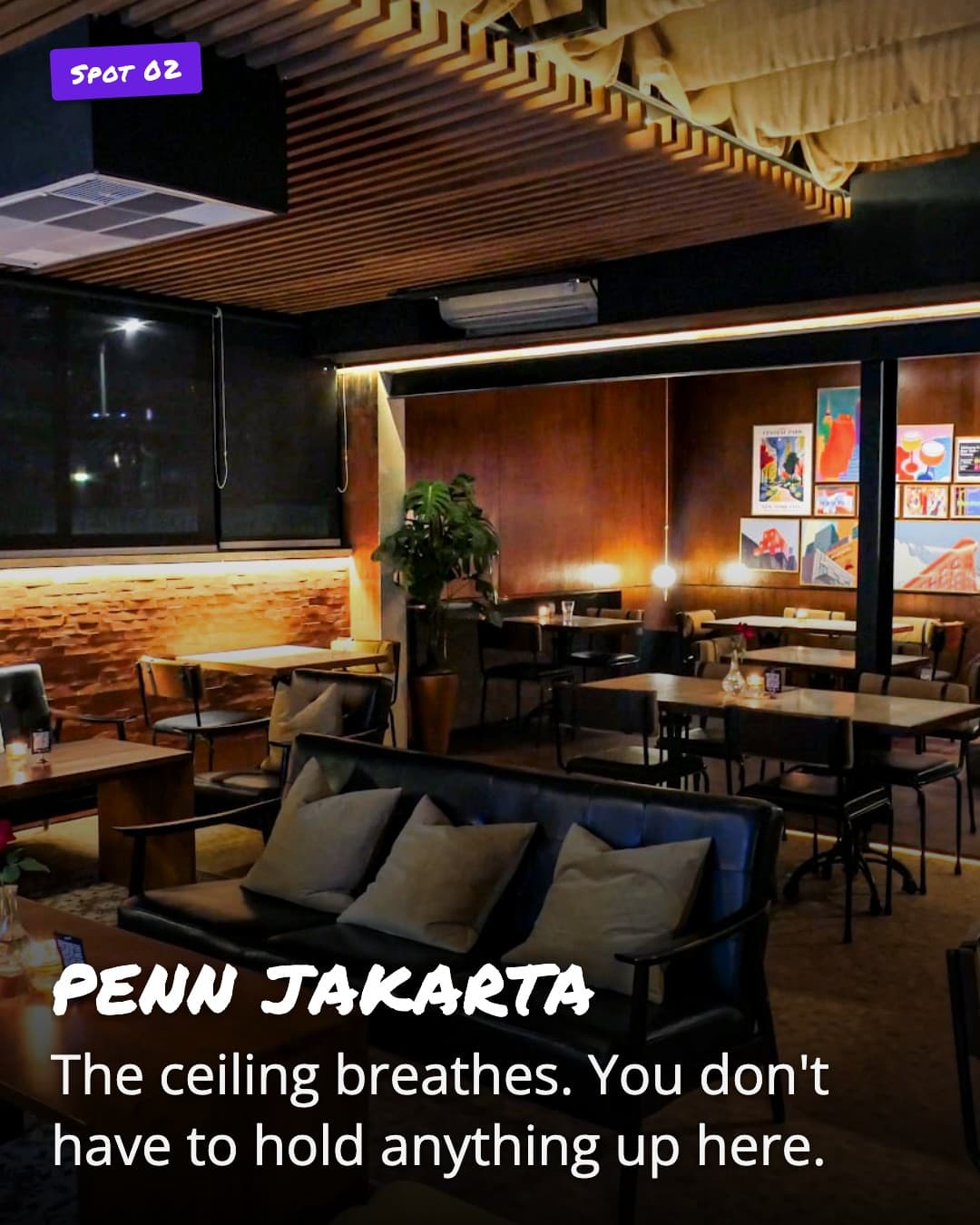 PENN JAKARTA interior ceiling