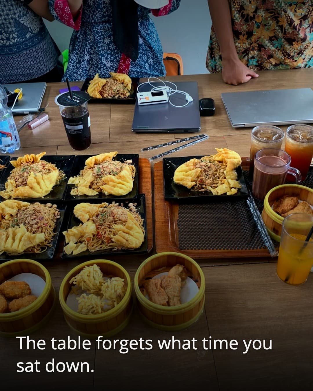 Mie Gacoan Jakarta - Fatmawati shared table spread
