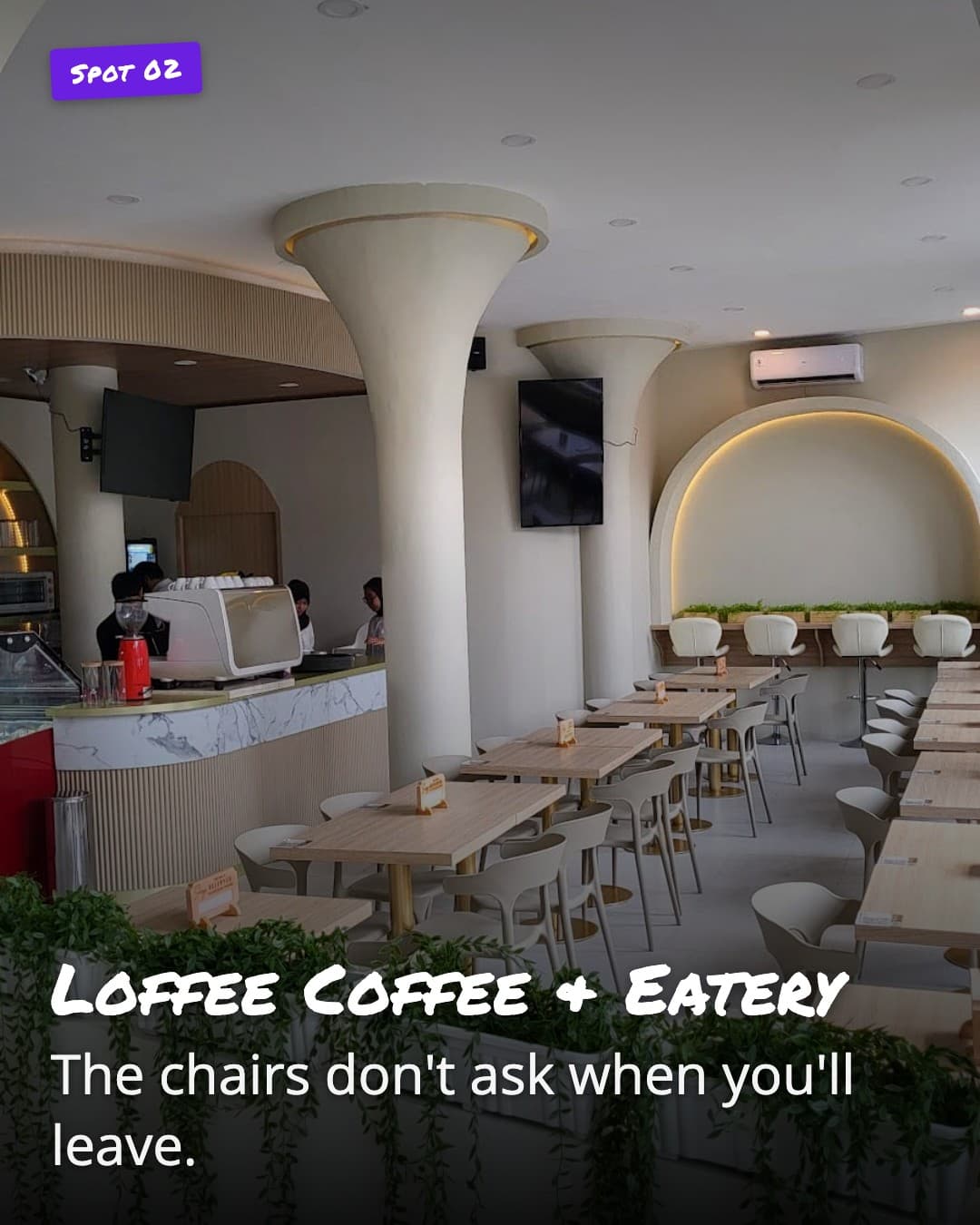 Loffee Coffee & Eatery interior
