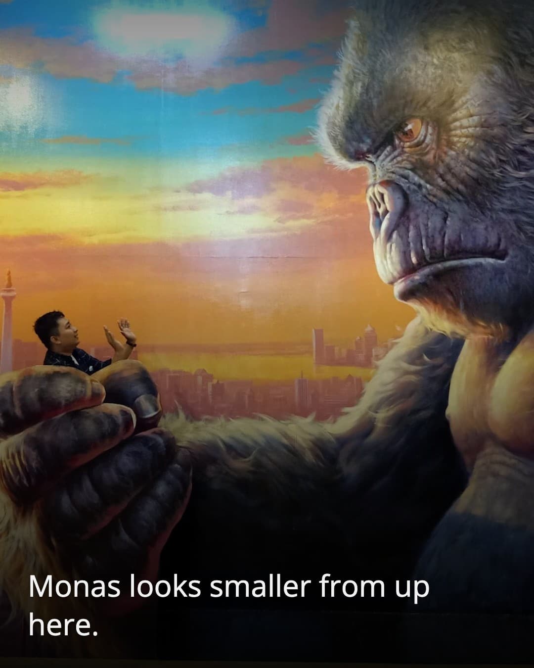 Magic Art 3D Museum Monas mural