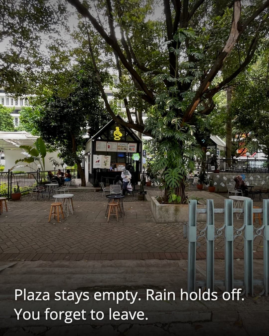 Kopi Nako BNI Kota Tua plaza view