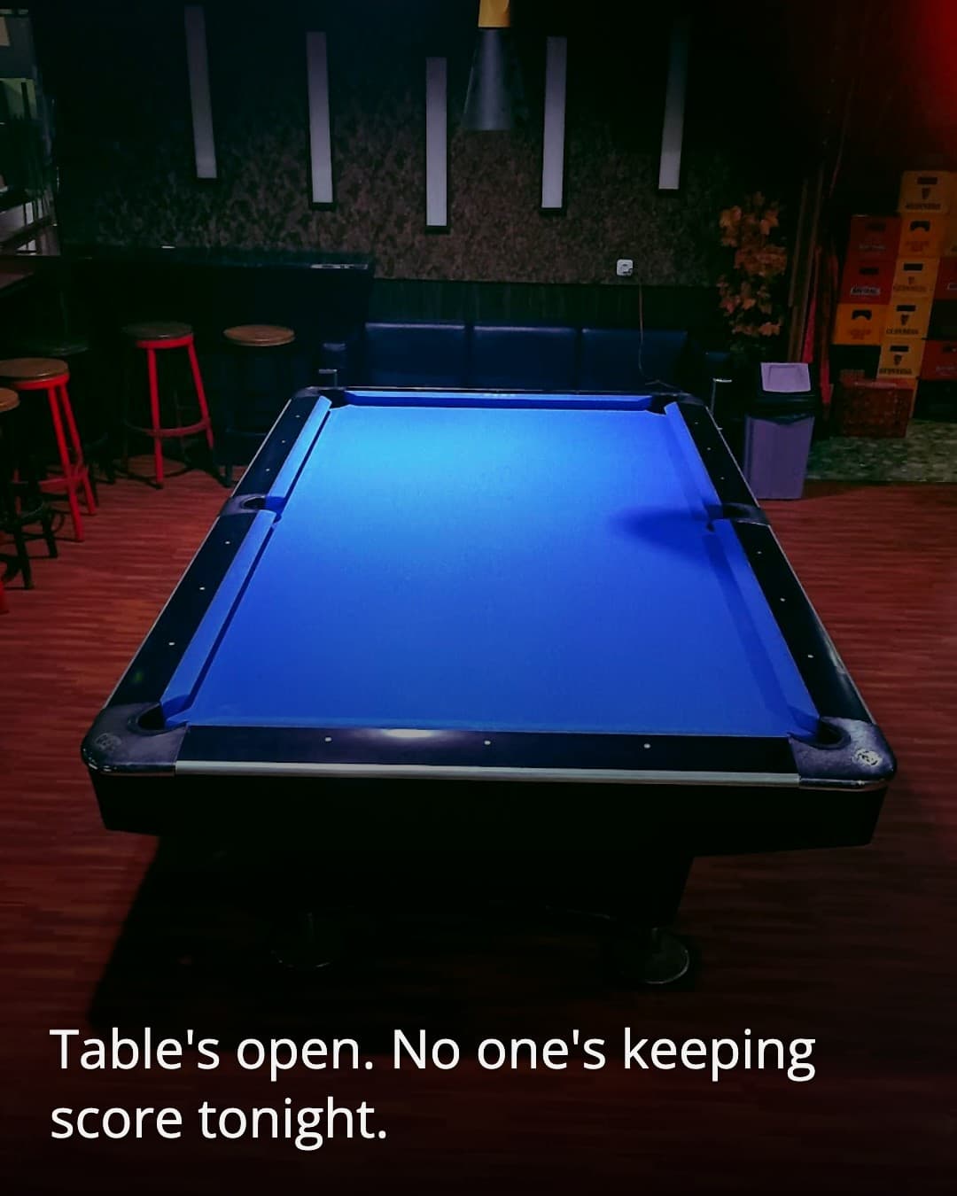 OBAMA FANS CLUB billiard table